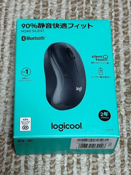 logicool Bluetooth ワイヤレスマウス M240GR(グラファイト)