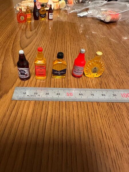 ミニチュアお酒ボトル5本セット①
