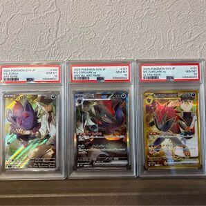 PSA10 3連番 Nのゾロアークex UR SAR Nのゾロア AR