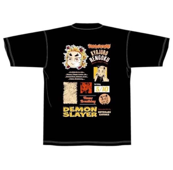 鬼滅の刃 煉獄杏寿郎 バースデイ ビッグシルエットTシャツ