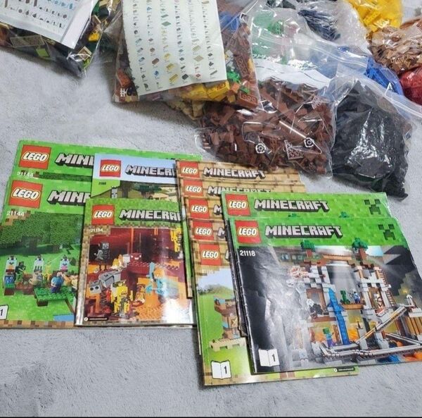 レゴ マイクラ 大量 lego