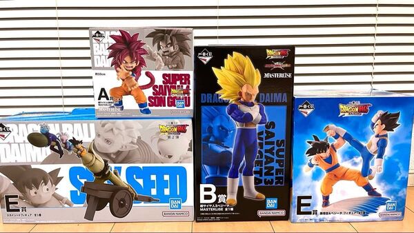【本日限定価格!!】ドラゴンボール フィギュア 一番くじ ダイマセット 孫悟空 ベジータ