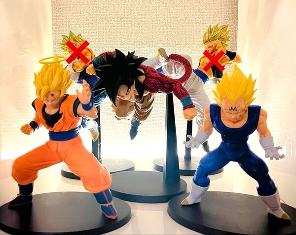 ドラゴンボール フィギュア 孫悟空 魔人ベジータ BLOOD OF SAIYANS マッチメイカーズ