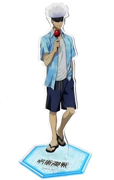 ★呪術廻戦★PLAZA/描き下ろしアクリルスタンド★五条悟★新品未開封★
