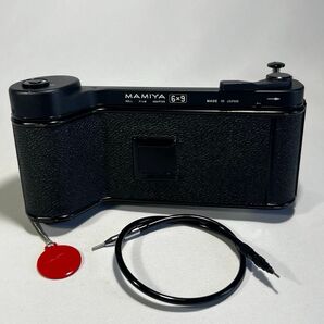 マミヤプレス 6x9 ロールフィルムホルダー3型 MAMIYA 6x9 ROLL FILM ADAPTER Ⅲ型 専用レリーズ付