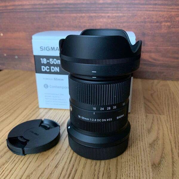 SIGMA シグマ 18-50mm F2.8 DC DN canon RFマウント