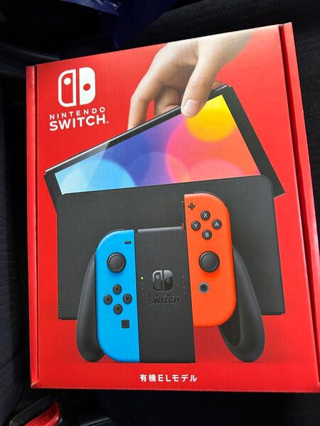 未使用品 Nintendo Switch 有機ELモデル ネオンレッド ネオンブルー