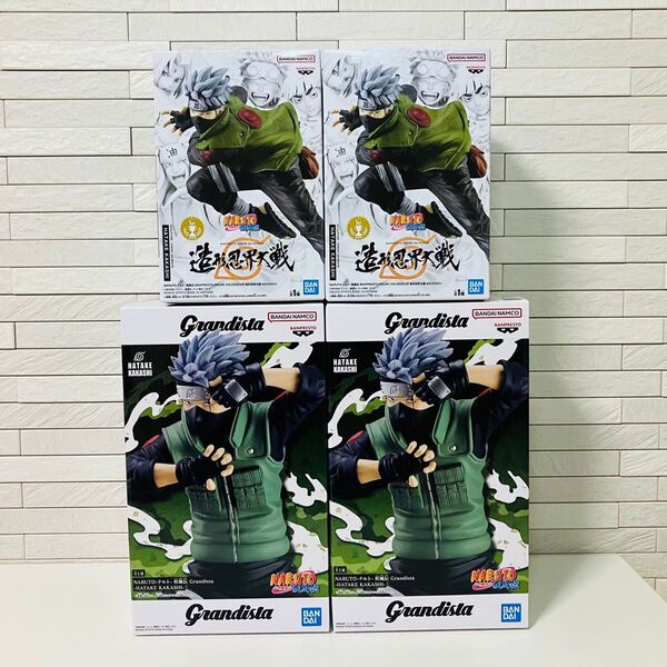 NARUTO-ナルト- はたけカカシフィギュア4体セット