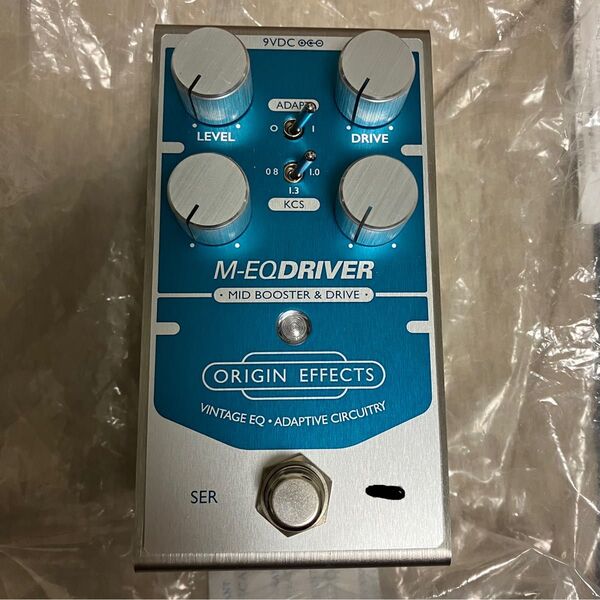新品同様 M-EQ DRIVER OrIgin Effects PultecスタジオEQ ミッドブースター オーバードライブ