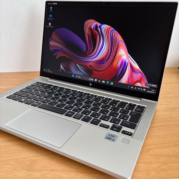 【超美品】hpノートPC core i5 メモリ16GB SSD 256GB 大容量バッテリー FHD