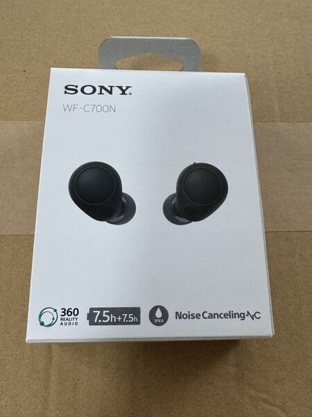 SONY WF-C700N ワイヤレスイヤホン 黒 ブラック
