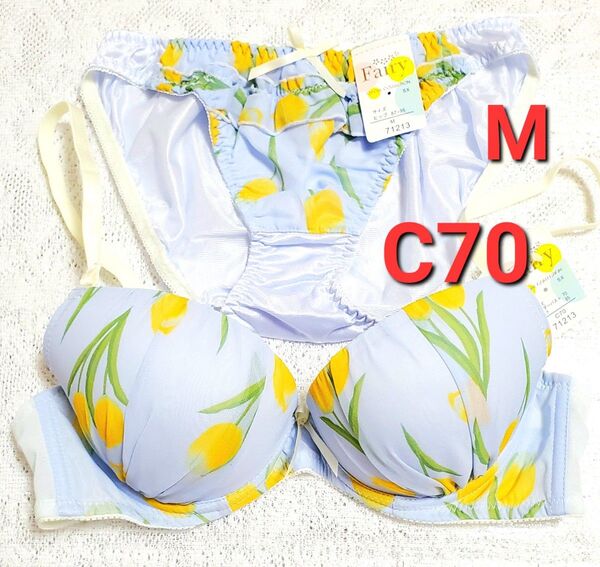 Fairy ブラジャーとショーツのペア C70/M