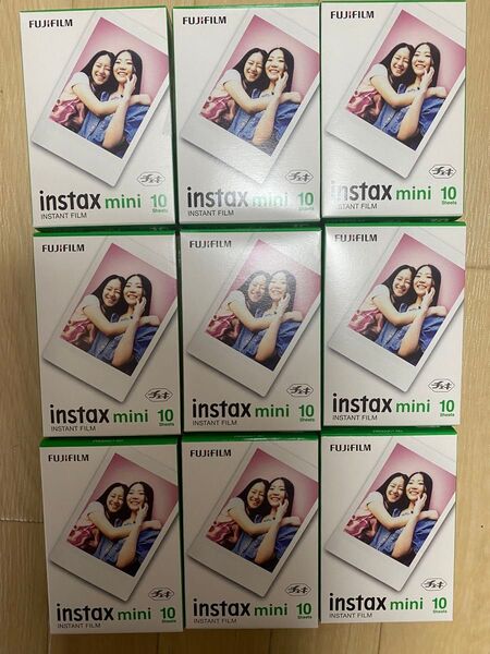 新品未開封 富士フイルム チェキフィルム 9個セット