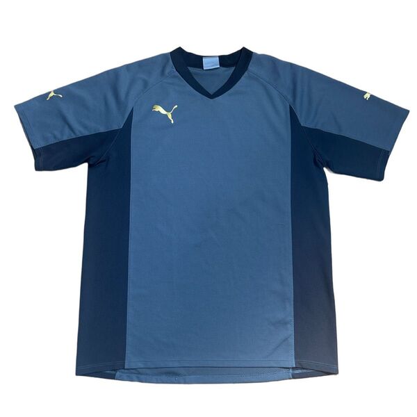 PUMA トレーニングウェア サッカー Tシャツ グレー系