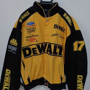 JH DESIGN レーシングジャケット Dewalt 黄色×黒 Lサイズ