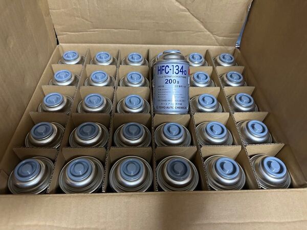 エアコンガス 30本TOYO AUTO CHEMICAL HFC-134a 200g ②