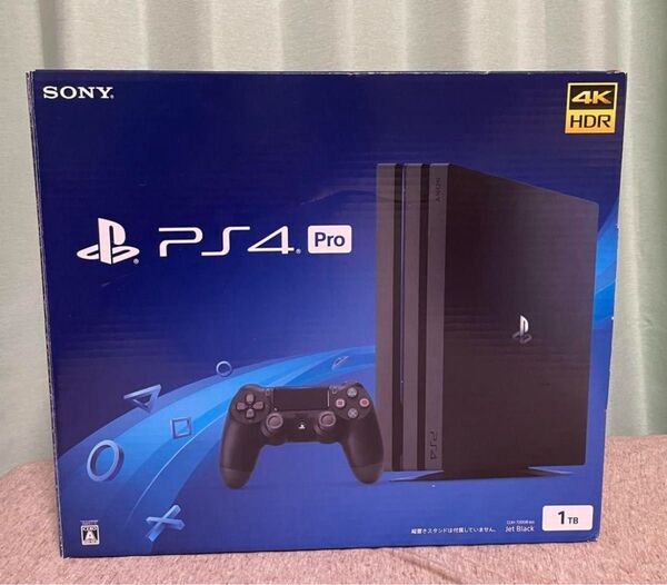 早い者勝ち!値下げ!PlayStation 4 Pro 1TB CUH-7200B PlayStation4 ジェットブラック