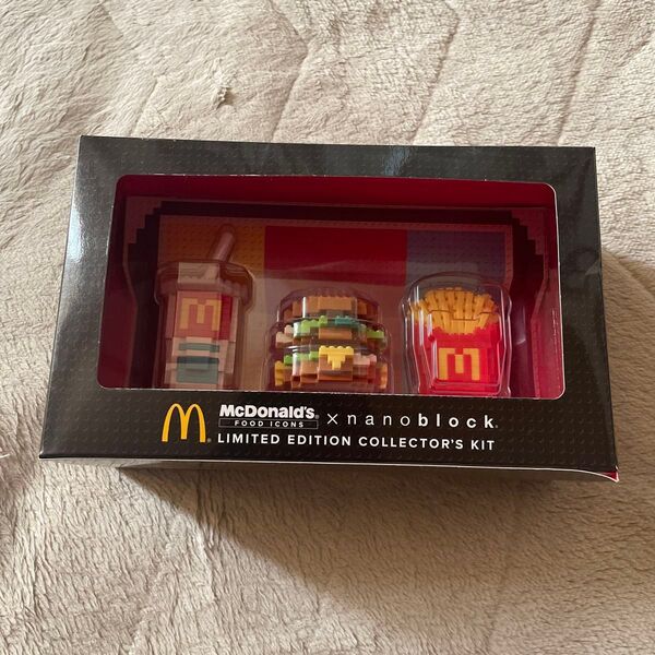 マクドナルド ナノブロック McDonald nanoblock フィギュア ポテト ビッグマック block nano コラボ