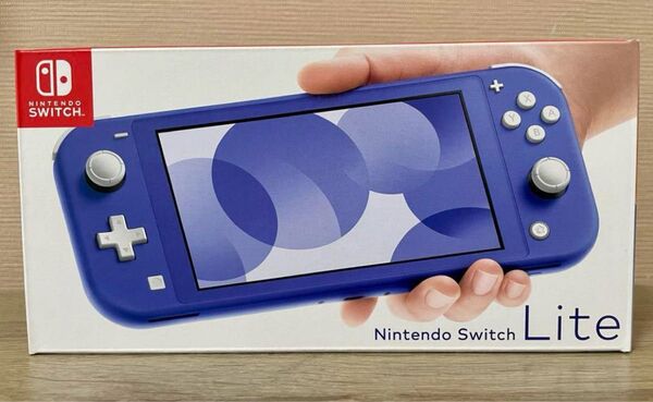 早い者勝ち!値下げ!Nintendo Switch Lite 青 本体とACアダプター付き