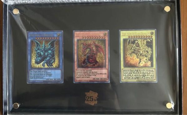 早い者勝ち!遊戯王OCGデュエルモンスターズ 「三幻神」スペシャルカードセット ステンレス製