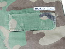 ◆ 定価1.4万程 MADE BY SUNNY SIDE UP サニーサイドアップ 90S 米軍 カーゴ パンツ リメイク スカート 迷彩 カモフラ_画像4