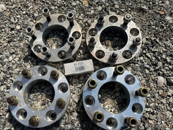ワイドトレッドスペーサー セット PCD114.3 ピッチ1.25-5穴 25mm 30mm