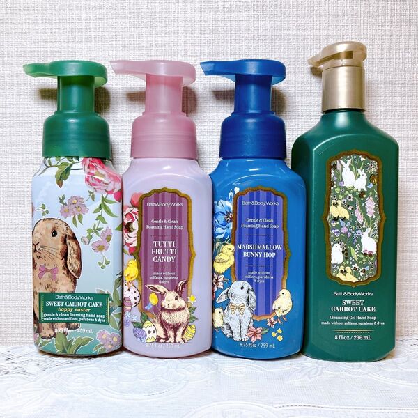 (ワケあり)bath&body works ハンドソープ4本 イースター