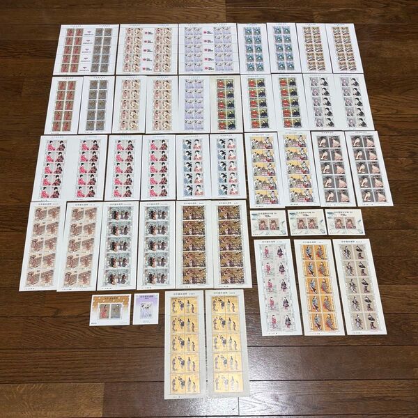 記念切手 昭和切手 切手趣味週間 シート まとめて 24758円分