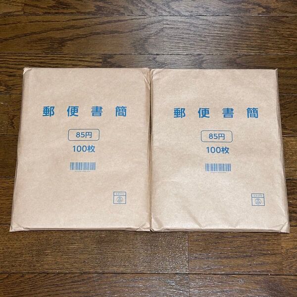 郵便書簡 ミニレター 未開封 完封100枚 2セット まとめて 17000円分