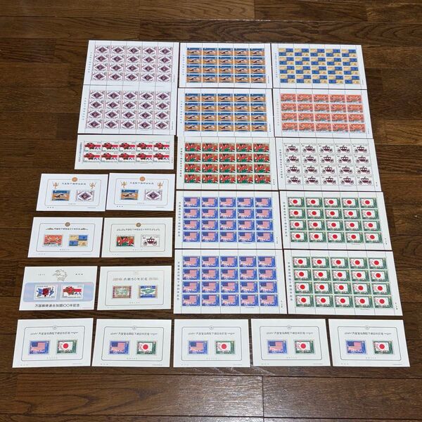 記念切手 昭和切手 天皇陛下シリーズ シート まとめて 12818円分