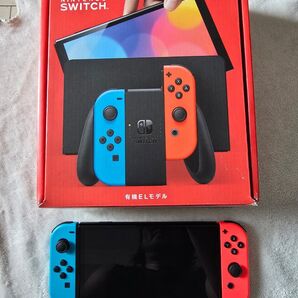 【2023年製】Nintendo Switch 有機ELモデル ネオンブルー ネオンレッド
