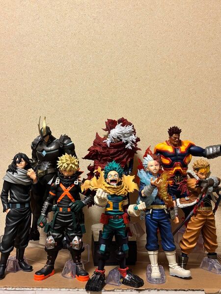 (箱無し)8体セット 僕のヒーローアカデミア 一番くじフィギュアセット