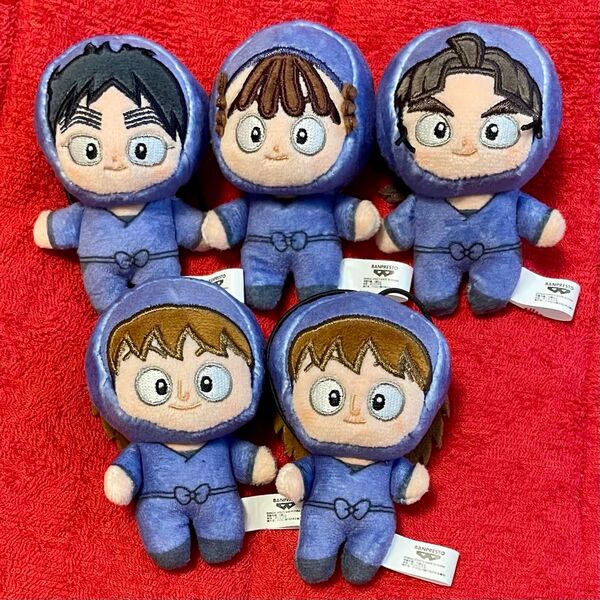 忍たま乱太郎 ほわぬい vol.3 五年生 5体セット