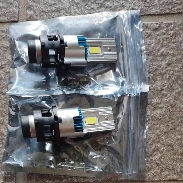 2個セット D2R LEDバルブ LEDヘッドライト ポンつけ 爆光 12v 6000K