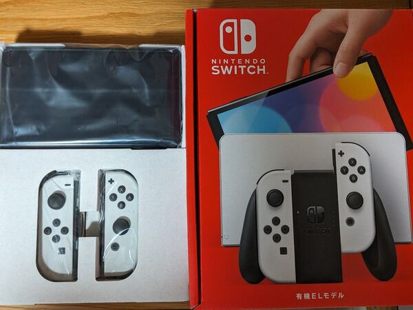 Nintendo Switch 有機ELモデル ホワイト ニンテンドースイッチ 美品