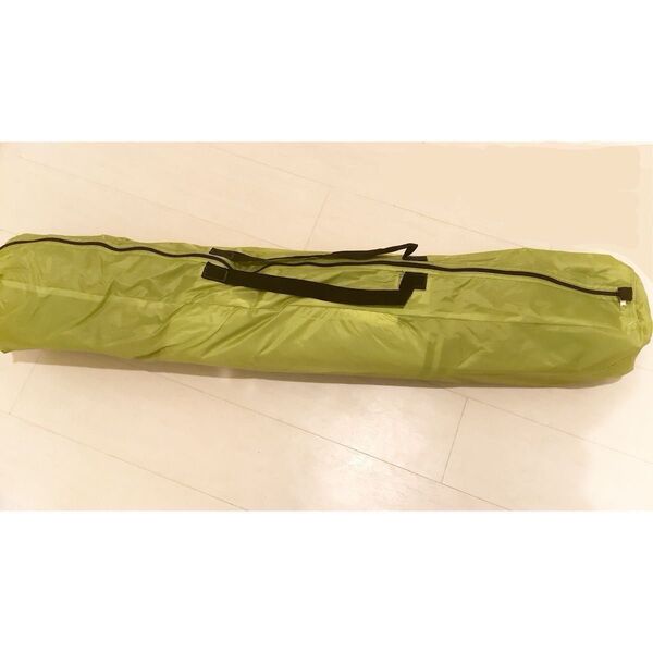 【美品】クイックキャンプ ワンタッチテント 3人用 210×190cm 撥水加工 フライシート付 アウトドア 耐水圧1500mm