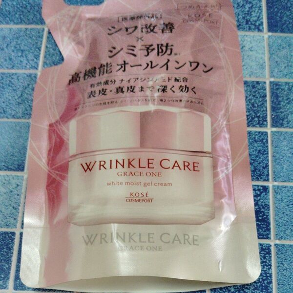 KOSE COSMEPORT グレイスワン リンクルケア ホワイトモイストジェルクリーム 詰め替え