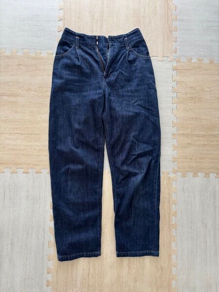 デニムパンツ インディゴブルー ワイド UNIQLO