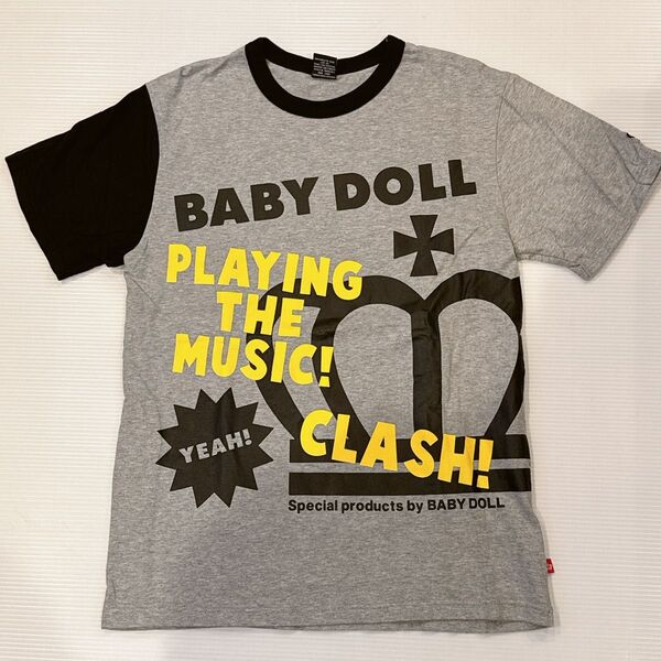 BABY DOLL Tシャツ グレー M