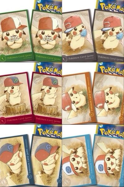 ポケモンカードゲーム デッキシールド ぼうしをかぶったピカチュウ