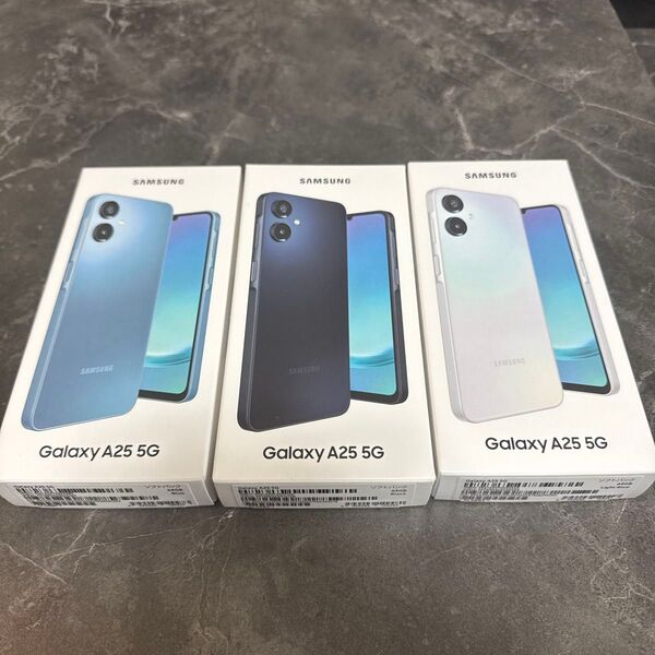 Galaxy A25 5G SAMSUNG SIMフリー 3台セット