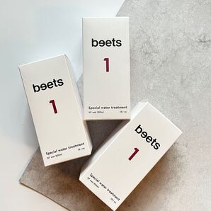 【最安値】【未使用】beets ビーツ ウォータートリートメント300ml×3本(シートマスク2枚プレゼント)
