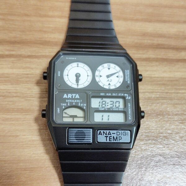CITIZEN × ARATA アナデジテンプ 腕時計