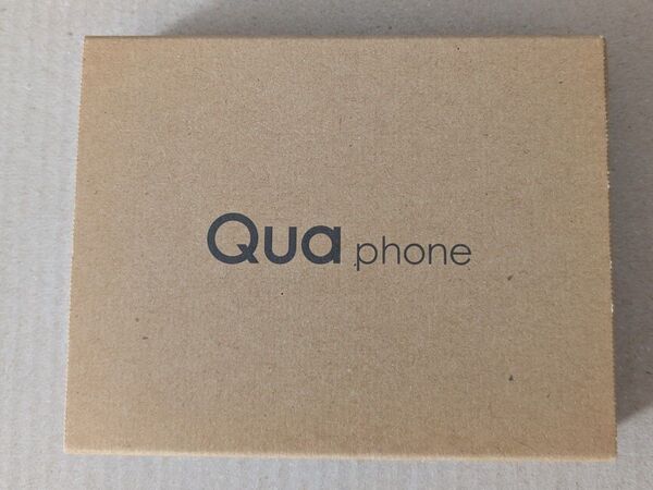 ★未使用品★au Qua phone KYV37 シルバー SIMロック解除済み