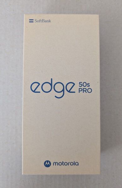 ★未使用品★SoftBank motorola edge 50s PRO バニラクリーム