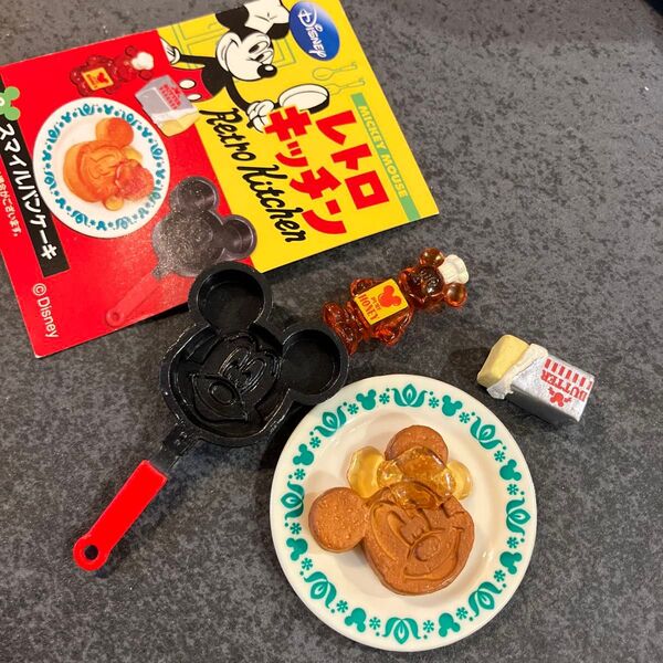 リーメント レトロキッチン ミニチュア ディズニー ミッキー 食玩