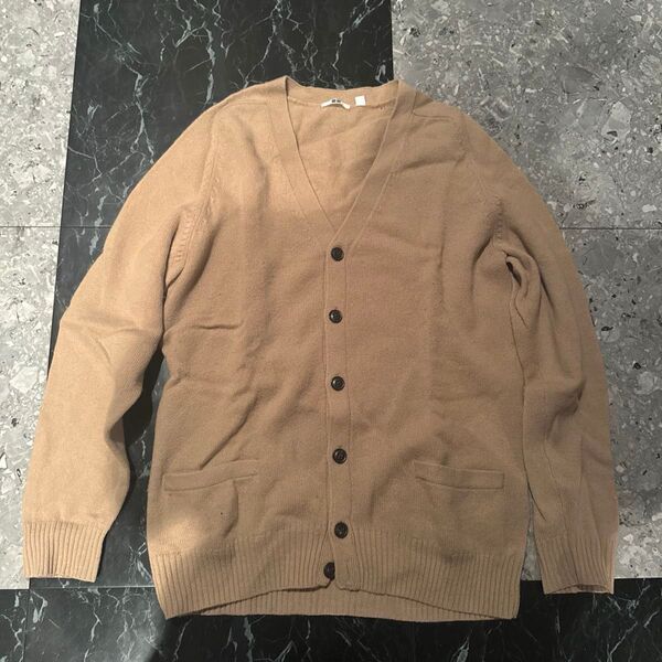 UNIQLO ユニクロ ラムVネックカーディガン
