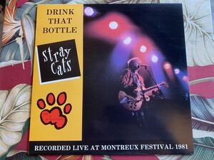 STRAY CATS LP LIVE AT MONTREUX FESTIVAL '81 ロカビリー ストレイキャッツ