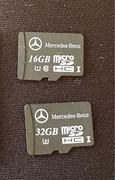 メルセデスベンツ 純正 MicroSDメモリーカード 16GB 32GB セット