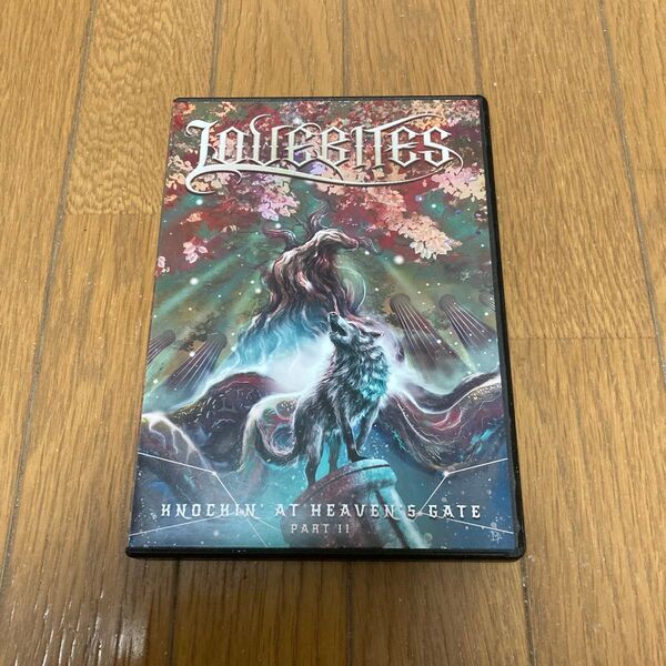 初回プレス ロゴ型マグネットシート封入 LOVEBITES DVD/ノッキンアットヘヴンズゲイト -第二章-